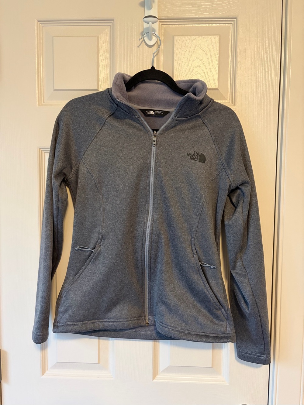 💜 THE NORTH FACE - Women’s Small Grey Zip-Up Sweater